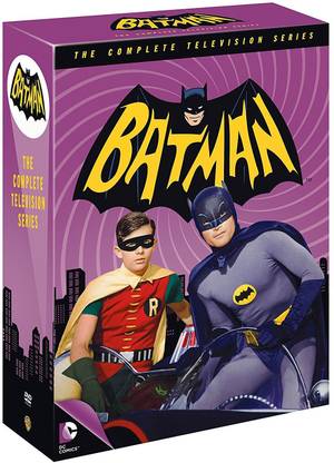 Batman: The Complete Television Series - Seasons 1 to 3 (18-Disc Box Set) (Includes Collectible Book + Slipcover + Fully Packaged Import) (Region 2)
