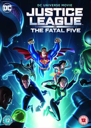Justice League vs The Fatal Five: DC Universe Movie (DVD + Digital Download) (Slipcase) (Fully Packaged Import) (Region 2)