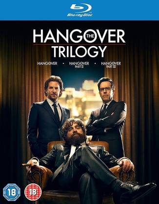 The Hangover Trilogy: The Hangover + Hangover Part II + Hangover Part III (Includes Blu-ray + UV Copy) (4-Disc Box Set) (Region Free + Slipcase Packaging + Fully Packaged Import)