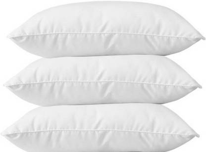 D R Loved for Style Polyester Fibre Solid Bed/Sleeping Pillow Pack of 3