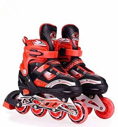 WHITE POPCORN Shoe Skate In-line Skates In-line Skates - Size 7-9 UK