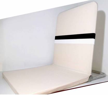 EDUCLEAR SOLUTIONS Meditation Chair with Bombay Dyeing Fabric & Powder Coated Heavy Duty Frame Back / Lumbar Support