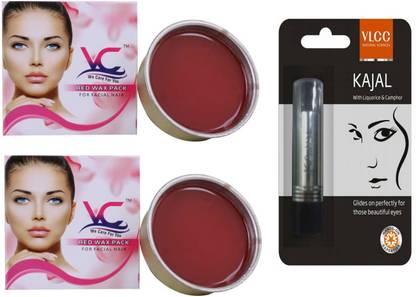 VC Red Katori wax with Kajal
