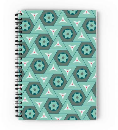 epheriwala Geometry Pattern A5 Notebook Unruled 160 Pages