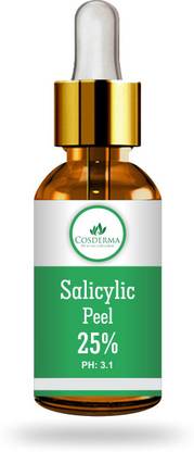 Cosmoderm Salicylic Acid Peel clear up acne, fine lines and uneven skintone , whiteheads