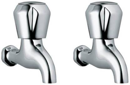 Essco Jaquar Group - Bib Cock Short Body Set of 2 pcs Bib Tap Faucet