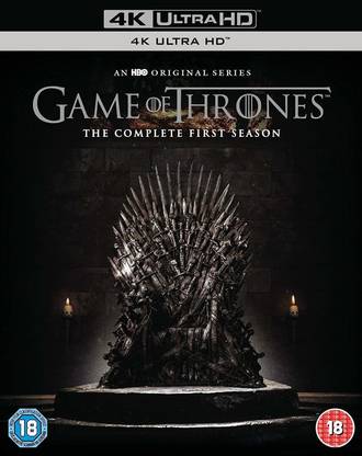 Game of Thrones: The Complete Season 1 (4K UHD) (4-Disc Box Set) (Fully Packaged Import) (Region Free)