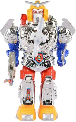 b bros new Music Robot Toy with with small flashing