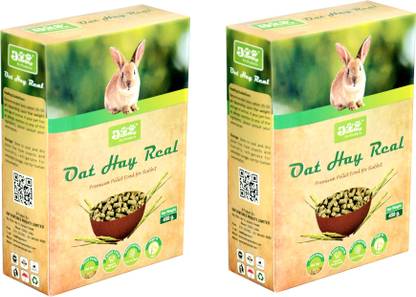 Jimmy Oat Hay Real Pellets for Rabbit 0.9 kg (2x0.45 kg) Dry Adult Rabbit Food
