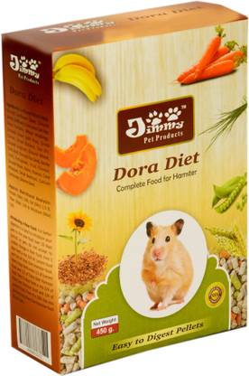 Jimmy Dora Diet Food For Hamster 0.4 kg Dry Adult Hamster Food