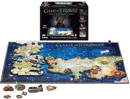 4D Cityscape Game of Thrones 4D Puzzle of Westeros & Essos
