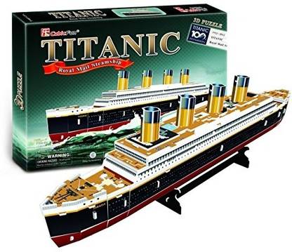 Cubicfun Cubic Fun RMS Titanic Ship 3D Puzzle Small 35 Pieces