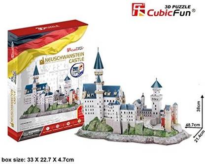 Cubicfun 128 Pcs 3d Puzzle Cubic Fun Model