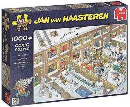 Jumbo Jan Van Haasteren Christmas Eve Jigsaw Puzzle (1000 Piece)