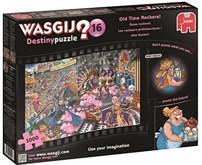 Jumbo Wasgij Destiny 16 Old Time Rockers Jigsaw Puzzle (1000 Piece)