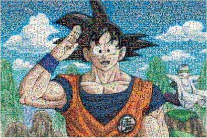 Ensky Jigsaw Puzzles Dragon Ball Z 1000 Piece Mosaic Art 1000-346