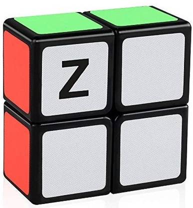 D-Fantix Z Cube 2x2x1 Speed Cube, 1x2x2 Magic Cube Puzzle Black