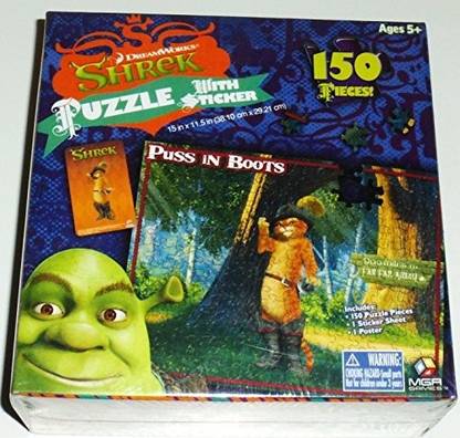 DreamWorks Puss in Boot Puzzle (From the Movie Shrek)