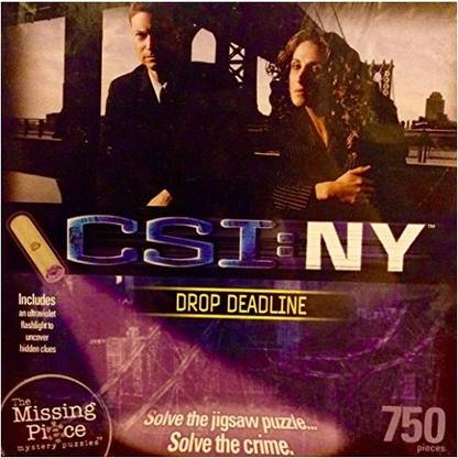 Rose Art CSI: NY 750 Pc Mystery Puzzle ~Drop Deadline