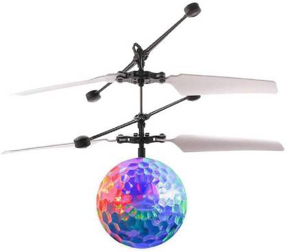 Rexter Flying Crystal Ball LED Flashing Light Infrared Induction Helicopter Ball