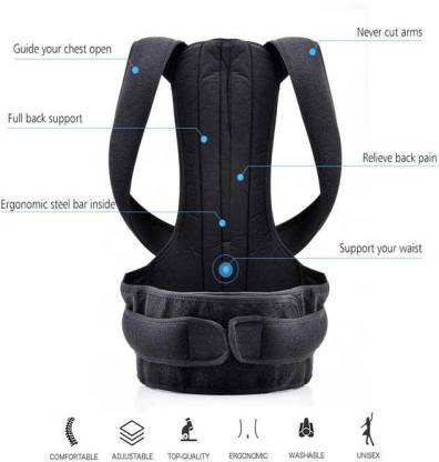 GORICH Real Doctors Plus Posture Support BELT Back & Abdomen Support AQ36 Posture Corrector