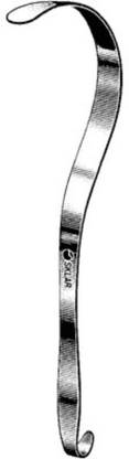 Agarwals Deaver Abdominal Retractor 1.5"*12" (Pack Of 1) Hand Held Retractor