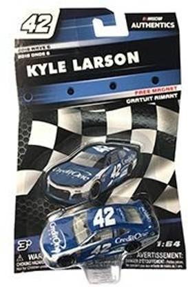 NASCAR Authentics Kyle Larson 42 Diecast Car 164 Scale 2018 Wave 6