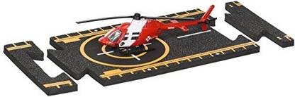Hot Wings Planes Hot Wings Bell 206 Jet Ranger Life Flight with Connectible Runway