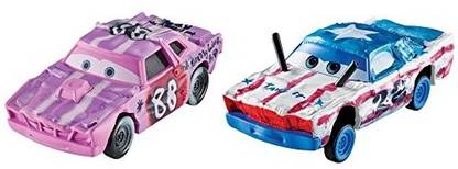 DISNEY Cars 3 Tailgate Cig Alert DieCast Vehicle 2Pack