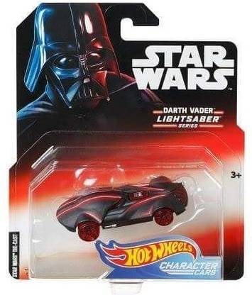 HOT WHEELS Star Wars Lightsaber Series Darth Vader Vehicle