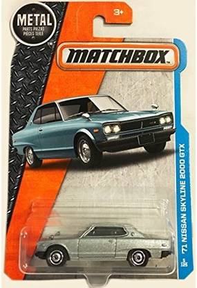 MATCHBOX 2016 MBX Adventure City 71 Nissan Skyline 2000 GTX 5125 Silver