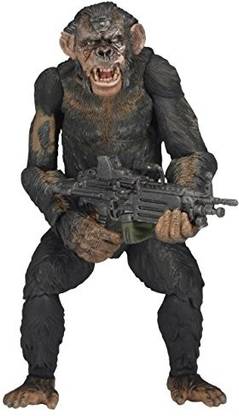NECA Planet of The Apes 7 Scale Action Figure Series 2 Koba with Machine Gun