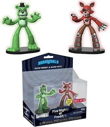 Funko Five Nights at Freddys FNAF Glow in the Dark Glow Freddy Glow Foxy Vinyl