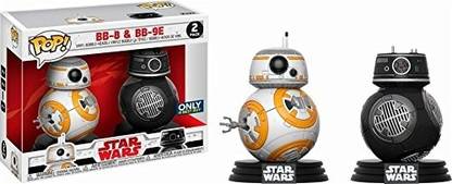 Funko POP Last Jedi BB8 and BB9E 2 Pack Best Buy Exclusive