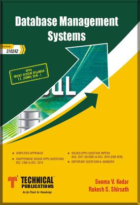 Database Management Systems For TE Pune University (SPPU) R-15 ( I-Comp-310242)