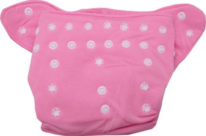 Quick Dry Reusable Diaper, Pink Color