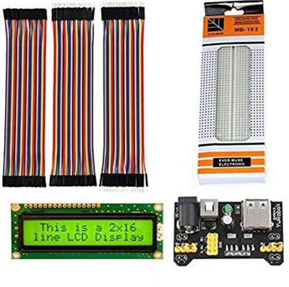 Technical hut Basic Breadboard Kit Display Lights Electronic Hobby Kit