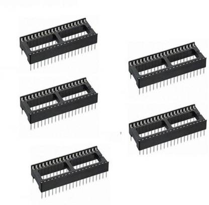 Technical hut Ic--40 Ol 40 Pin Dip Ic Socket-Base-Connector Electronic Components Electronic Hobby Kit