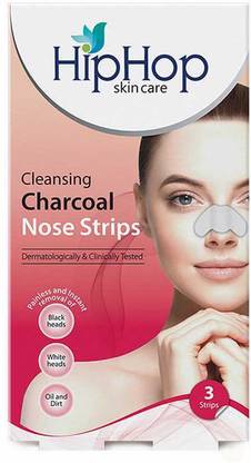 HipHop Skincare Charcoal Nose Strips (Women) - Blackhead Remover