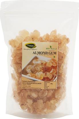 THANJAI NATURAL Almond Gum 2000 grams Pure Quality Dried Gum