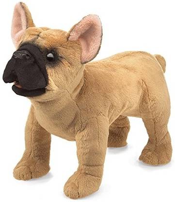 Folkmanis French Bulldog Hand Puppet Plush Hand Puppets