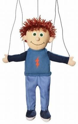 Silly Puppets Tommy Peach Boy Marionette String Puppet Hand Puppets