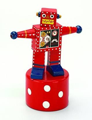 The Original Toy Company Robot Thumb Puppet Hand Puppets
