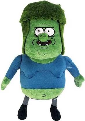Jazwares Regular Show Muscle Man 7" Plush Hand Puppets