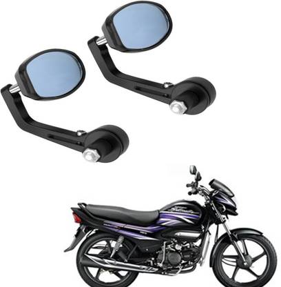 NRS Manual Rear View Mirror, Dual Mirror, Driver Side For Hero Super Splendor