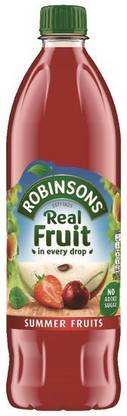 Robinsons Summer Fruits Squash No Added Sugar