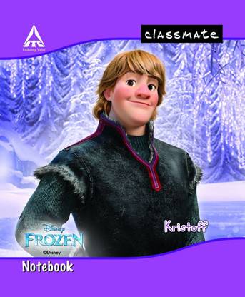 Classmate Disney Frozen Regular Notebook Unruled 92 Pages