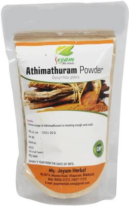 Jeyam Herbals Athimathuram Powder - Size-200G
