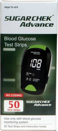SugarChek URight TD-4279 50 Glucometer Strips