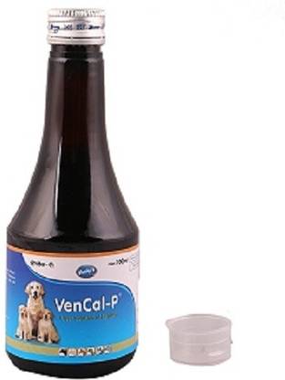 Venky's VenCal-P Calcium Supplement - Helps fight rickets, osteoporosis and osteomalacia For Dogs 200 ml Pet Health Supplements